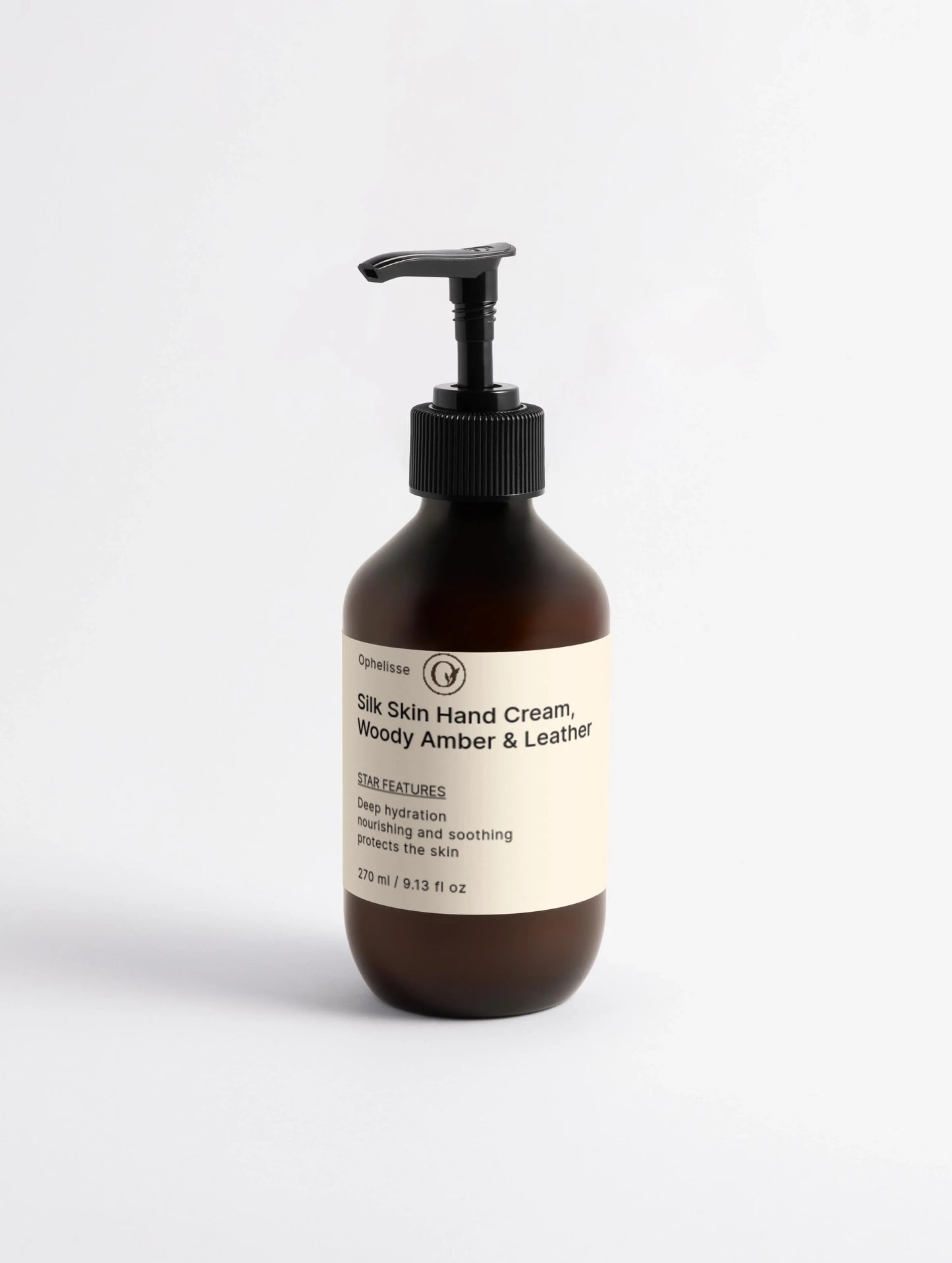 Silk Skin Hand Cream, Woody Amber & Leather