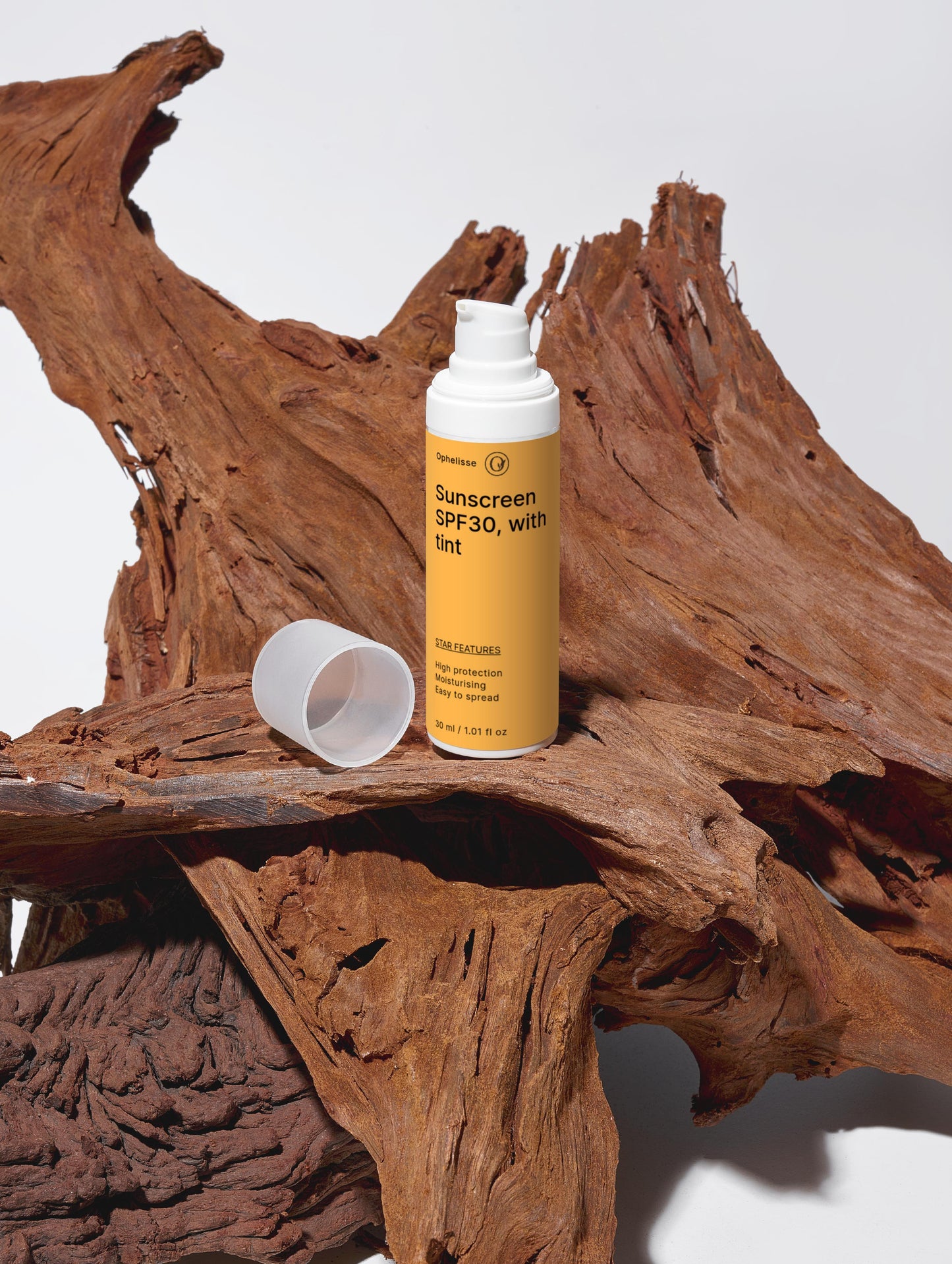 Sunscreen SPF30, with tint