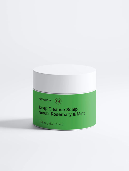 Deep Cleanse Scalp Scrub, Rosemary & Mint