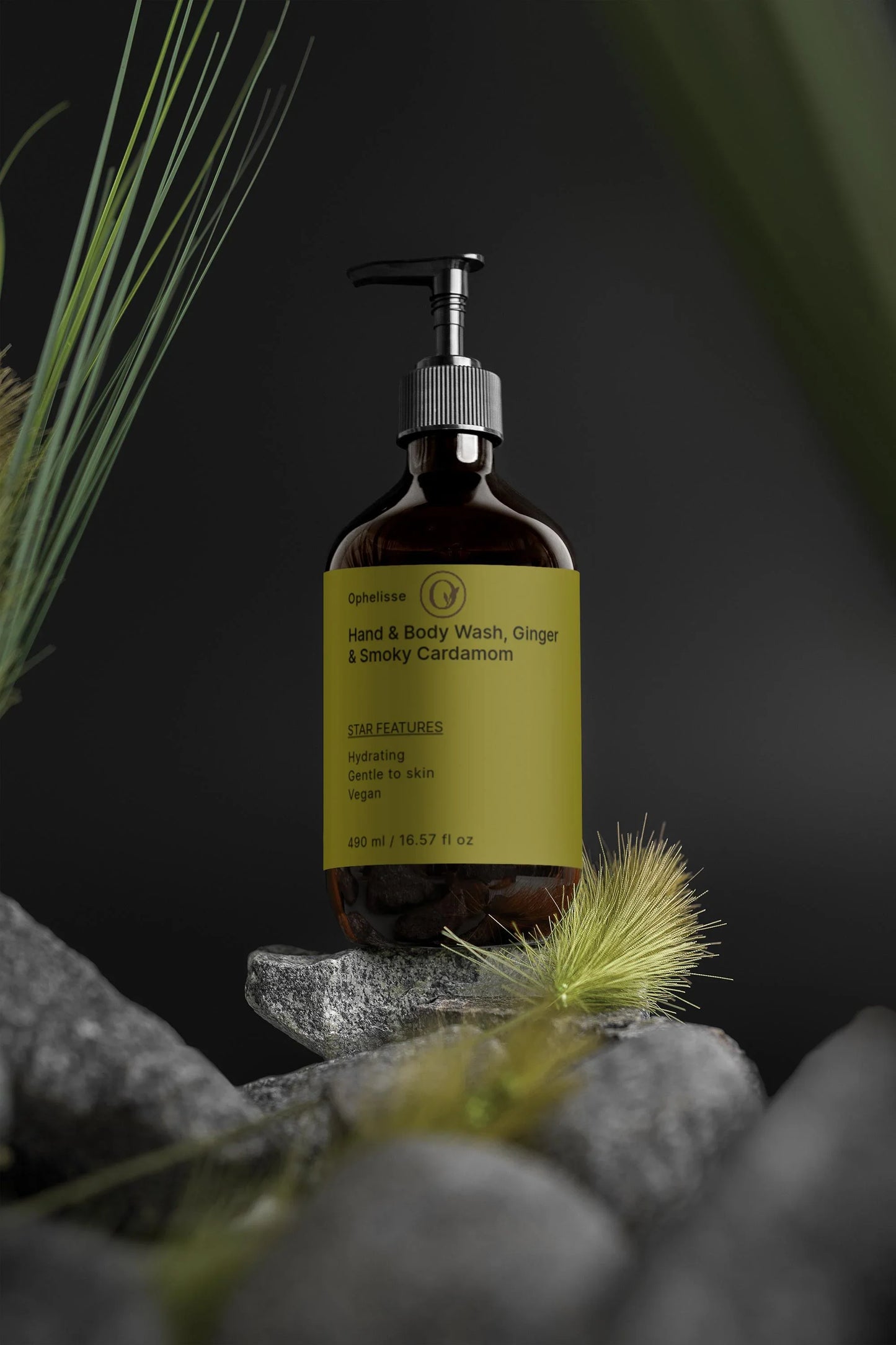 Hand & Body Wash, Ginger & Smoky Cardamom