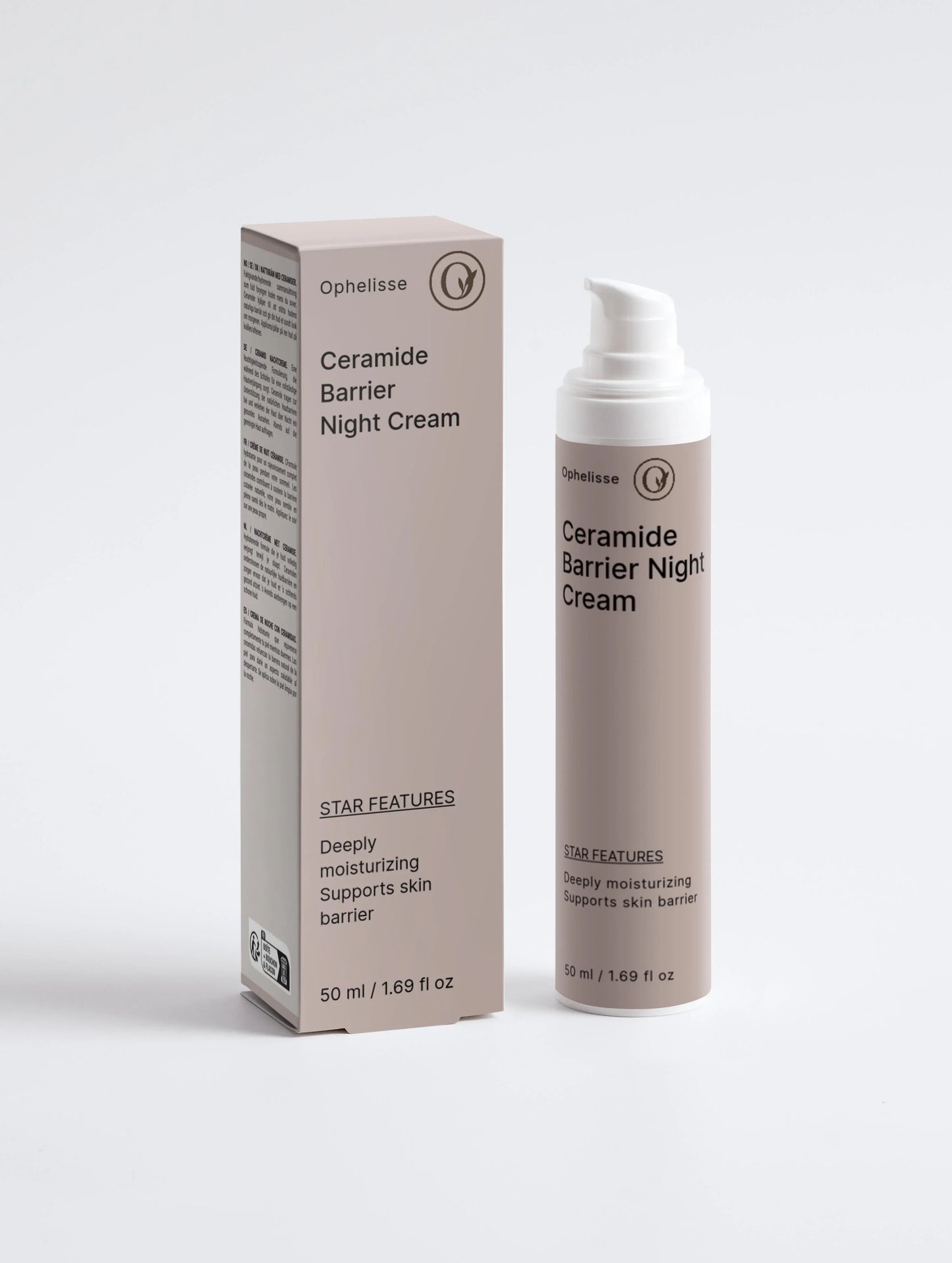 Crème de nuit barrière aux céramides